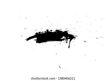 black vector grunge background