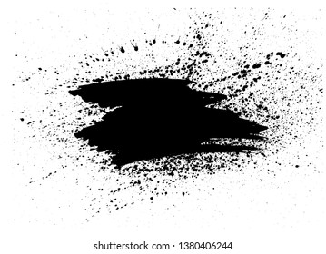 black vector grunge background
