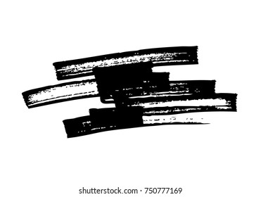 black vector grunge background