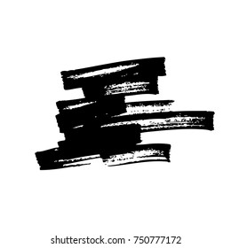 black vector grunge background