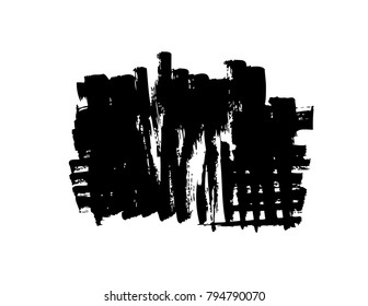 black vector grunge background