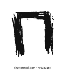 black vector grunge background