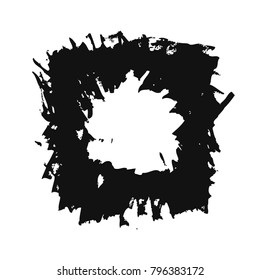 black vector grunge background