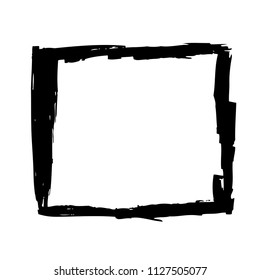 black vector grunge background, vector illustration