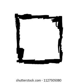 black vector grunge background, vector illustration