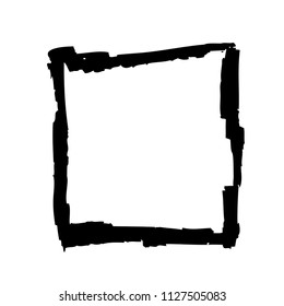 black vector grunge background, vector illustration