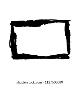 black vector grunge background, vector illustration