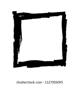 black vector grunge background, vector illustration