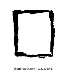 black vector grunge background, vector illustration