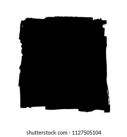 black vector grunge background, vector illustration