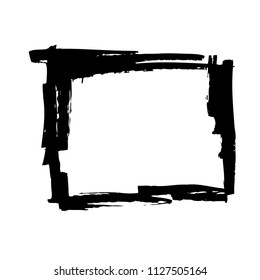 black vector grunge background, vector illustration