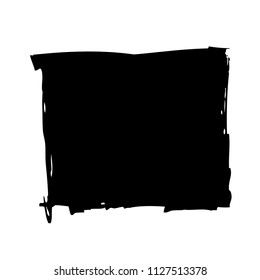 black vector grunge background, vector illustration