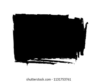 black vector grunge background, vector illustration