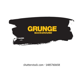 black vector grunge background, vector illustration