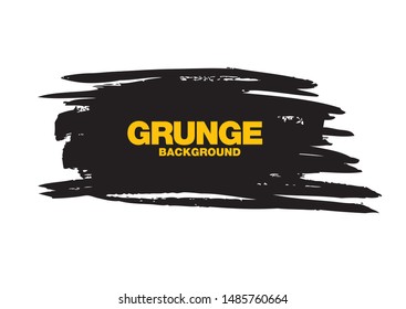 black vector grunge background, vector illustration