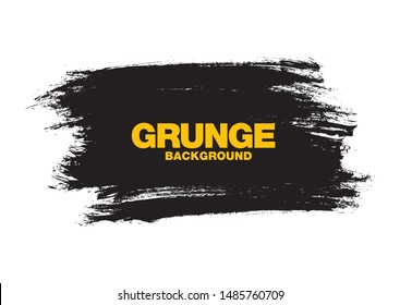 black vector grunge background, vector illustration