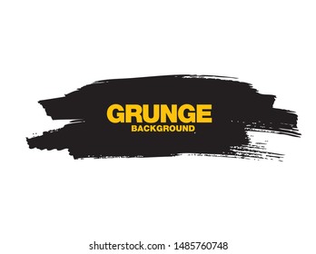 black vector grunge background, vector illustration