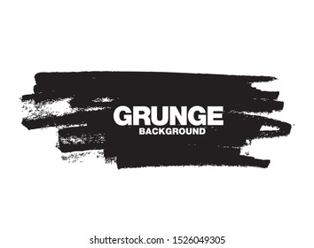 black vector grunge background, vector illustration