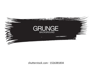 black vector grunge background, vector illustration