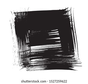 black vector grunge background, vector illustration