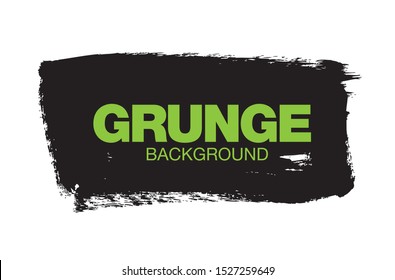 black vector grunge background, vector illustration