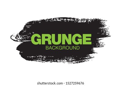 black vector grunge background, vector illustration