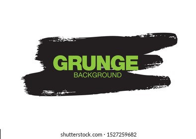 black vector grunge background, vector illustration