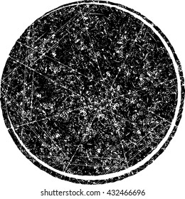 Black vector grunge template  for rubber stamp