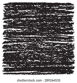 Black vector grunge texture. Rough, thick pen or charcoal hatching with artistic edges. Hand drawn template for design or illustration.