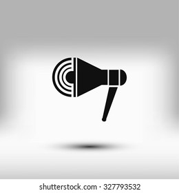 black vector icon