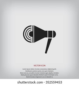 black vector icon