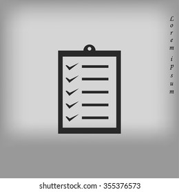 black vector icon