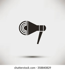 black vector icon
