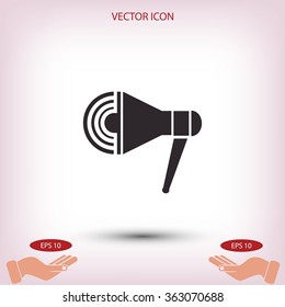 black vector icon