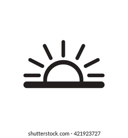 black vector icon on white background ramadan festival