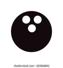 black vector icon on white background delicious fruit