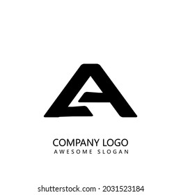 A black vector logo new design