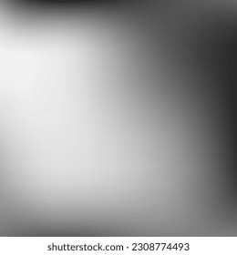 Black Vector Monochrome Smooth Blurred Texture. Trendy White Digital Silver Blurry Background. Watercolor Liquid Dark Minimal Gradient Mesh. Aluminium Grey Empty Metallic Gradient Backdrop.