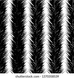 Black vector palm trees. Hand drawn seamless pattern. Summer tropical palm tree leaves seamless pattern. Abstract nature background