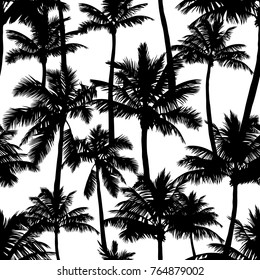 Black White Palm Drawing Images Stock Photos Vectors Shutterstock