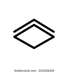 black vector real estate logo