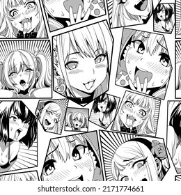 Anime Ecstasy Face
