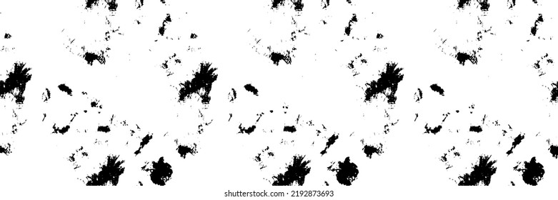 Black Vector Spatter. Dirty Tie Dye. Dirty Ink Print. Fashion Tie Dye. Rough Tie Dye. Seamless Dirty Vector. Black Sketch Brush. Black Seamless Stain. Sketch Seamless Background. Abstract Brush Stain