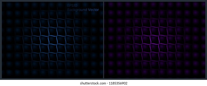 Black Vector Texture. Vip Luxury Background. Dark Thread Luxury Expensive Concept Decorative Pattern.