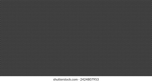 Black vertical carbon fiber seamless texture pattern vector illustration. Textile fabric, car tuning or cloth macro seamless kevlar crisscross texture background.