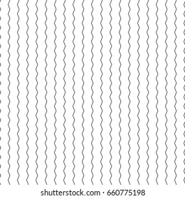 Black vertical lines on white background. Striped endless wallpaper. Seamless surface pattern. Infinite symmetrical linear ornament. Line stripes motif. Vector swatch. 