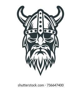 Similar Images, Stock Photos & Vectors of Ancient viking head logo for