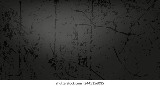 Black wall texture rough background dark concrete floor or old grunge background with black