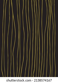 Papel negro con rayas de oro, base del diseño
