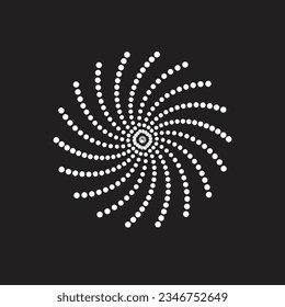 negro, papel pintado, gráfico, círculo, geométrico, fondo, creativo, blanco, ilustración.